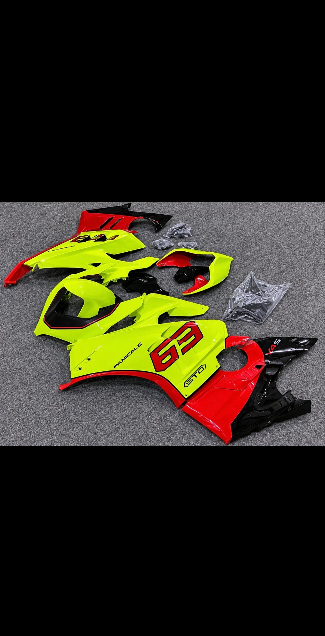 Fairing kit for 2022/2023/2024 Ducati V4s