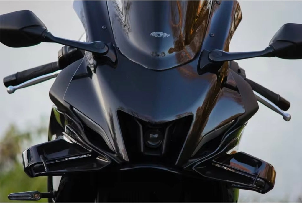 Yamaha YZF-R7 2022–2025 Aerodynamic Winglets – Gloss Black and Matt Black