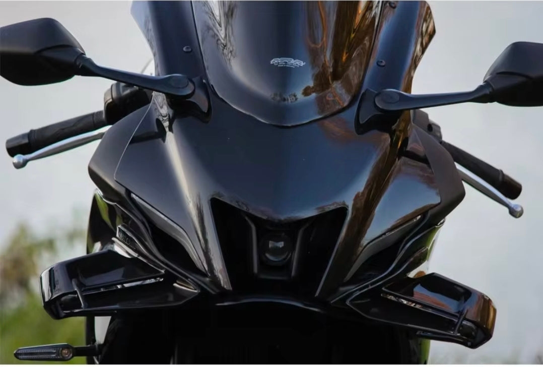 Yamaha YZF-R7 2022–2025 Aerodynamic Winglets – Gloss Black and Matt Black