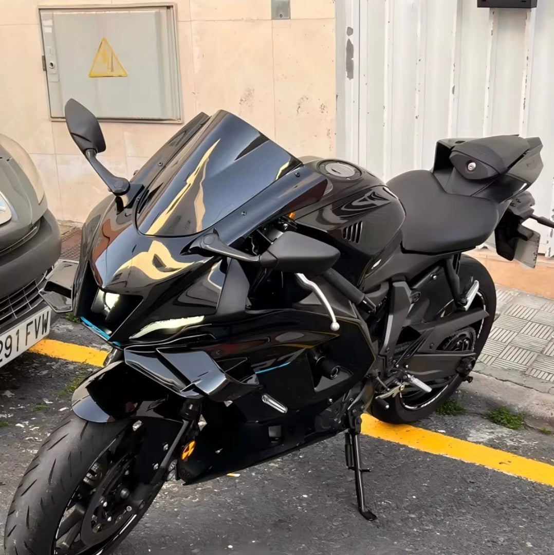 Yamaha YZF-R7 2022–2025 Aerodynamic Winglets – Gloss Black and Matt Black