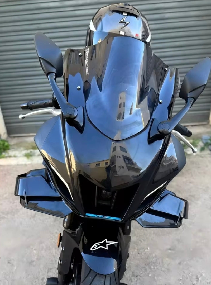 Yamaha YZF-R7 2022–2025 Aerodynamic Winglets – Gloss Black and Matt Black