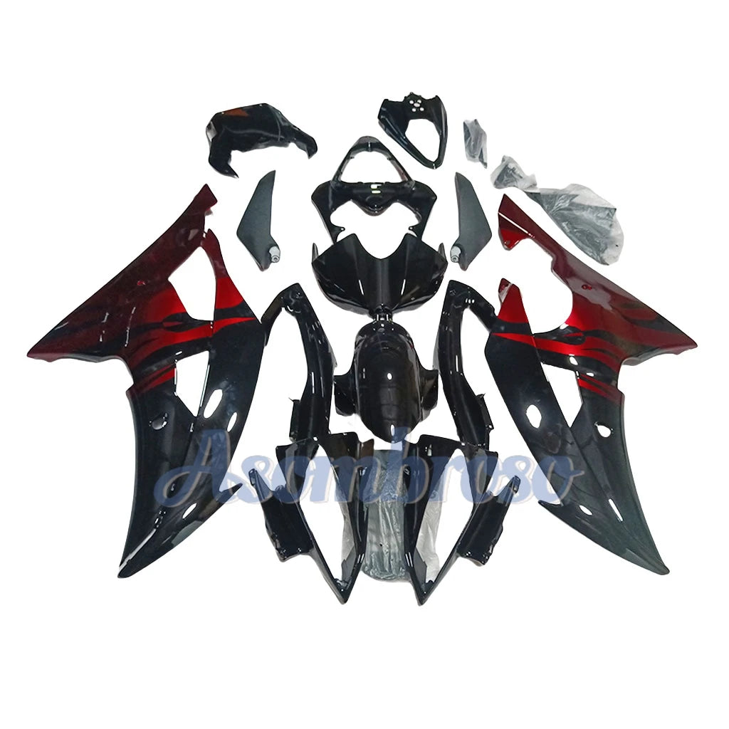 Injection Bodywork set for Yamaha YZFR6 2008 2009 2010 2013 2015 2016 YZF R6 08-16 Motorbike Accessories ABS Fairings